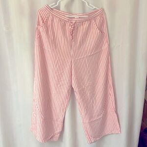 Soft PJ Pink Stripe Pants